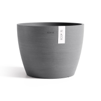 Ecopots bloempot Stockholm 45   Rond   Grey   Ø45 x H34,2 cm