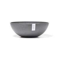 Ecopots bloempot Vienna 50  Rond   Grey   Diameter 50,4 x H18,5 cm