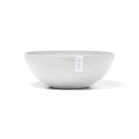 Ecopots bloempot Vienna 50  Rond   Pure White   Diameter 50,4 x H18,5 cm