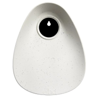 Elho Essential Bird House 18cm   Grijs   Verstelbare Opening   100% Gerecycled Plastic