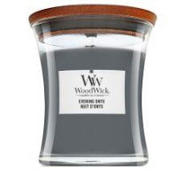 WoodWick geurkaars   Medium Hourglass   Evening Onyx