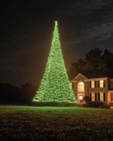 Fairybell Smart Magic vlaggenmast kerstboom   10 m   4032 ledlampjes   exclusief vlaggenmast