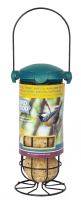 Bûten Food   Gevulde feeder met 3 vetbollen (zonder netje)   H 28,5cm   groen
