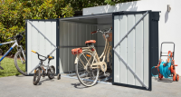 Vitavia Fietsberging Family 66   antraciet   Tuinberging metaal   L202 x 189 x H165 cm