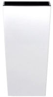 Prosperplast Urbi Square Hoge Plantenbak   Wit   32,5x32,5 cm   61 cm hoog