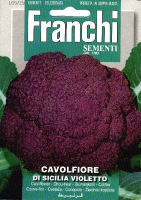 Franchi Sementi Bloemkool Violet zaden   Cavolfiore Sicilia Violetto