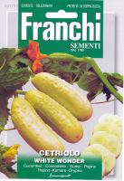 Franchi Sementi Witte Komkommer zaden   Cetriolo White Wonder
