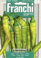 Franchi Sementi Peper Lichtgroen zaden   Peperone Lombardo
