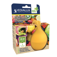 Edialux Fruit Fly Trap   Fruitvliegjesval   Herbruikbaar   Incl. 30 Ml lokstof   Discreet & effectief