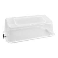 Elho kweekhuis deksel   Green Basics Grow Garden   Transparant   66cm x 48cm x 29cm