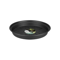 Elho schotel Green Basics  22   Living black (Zwart)   Diameter 22 x H 3 cm