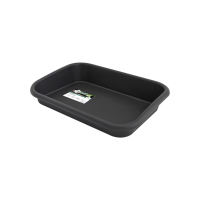 Elho Tuintray 59   Green Basics   Zwart   59cm x 42cm x 11cm