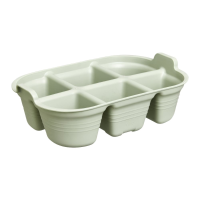 Elho zaaitray   Green Basics   22cm x 15cm x 7cm   Groen