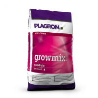 Plagron Growmix Potgrond   50 Liter   Mineraal voorbemest   Met wormenhumus