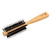 5Five Ronde Haarborstel met Zwijnenhaar   24 cm   Hout