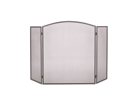 Practo Home haardscherm classic   2 x 132 x 81 cm   Zwart