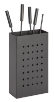 Practo Home haardset vesuvius   10 x 21 x 36 cm   Zwart
