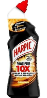 Harpic Power Plus 10x Wc Gel   750ml   Grondige Reiniging   Verwijdert Kalk en Vlekken   Bacteriedodende Formule
