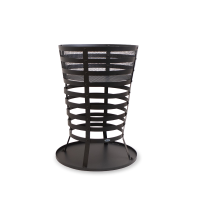 HEAT vuurkorf Mandal met gaas en asvangbak – H64 cm – zwart