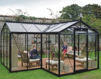 ACD tuinkamer Hélène   3,77 x 4,45m   Blackline