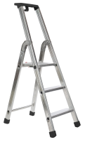 Escalo quadra aluminium   Industriële aluminium trapladder   3 treden