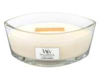 WoodWick geurkaars   Ellipse HearthWick Flame   Island Coconut