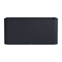 Florus Jive plantenbak Terrace 80   Antraciet   78 x 39 x H37,2 cm