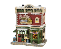 Lemax   'Juliette's Croissant & Coffee Shop'   Verlicht gebouw