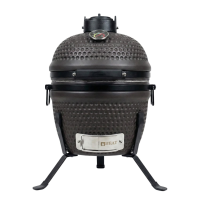 HEAT Premium Kamado Barbecue Fyregg 13   Bruin   Keramisch