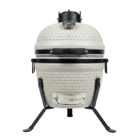 HEAT Premium Kamado Barbecue Fyregg 13   Wit   Keramisch