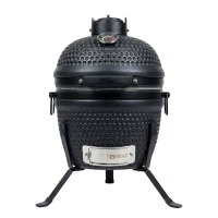 HEAT Premium Kamado Barbecue Fyregg 13   Zwart   Keramisch