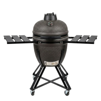 HEAT Premium Kamado Barbecue Fyregg 18   Bruin   38cm Grillrooster