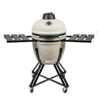 HEAT Premium Kamado Barbecue Fyregg 18   Wit   Keramisch