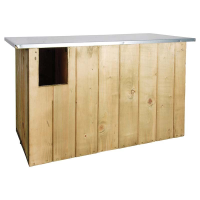 Esschert Design kerkuilkast   LxBxH: 85,2x38,8x43,9cm