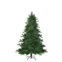Brampton kunstkerstboom   185 cm   groen   Diameter 127 cm   1458 tips   metalen voet
