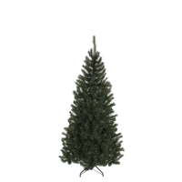 Black Box Kingston kunstkerstboom   185 cm   groen   Diameter 102 cm   501 tips   metalen voet