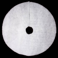 Atmosphera kerstboomrok sneeuw met glitter   Diameter 100cm
