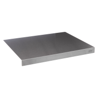 5Five Simply Smart Stalen Bakplaat en Snijplank   RVS   50 x 40 cm
