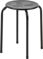Practo Home kruk metaal zwart   Meubilair   44,5cm