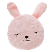 Atmosphera Kids “Rabbit” Konijnenkussen diameter 28 cm   Roze   Zacht & Knuffelbaar