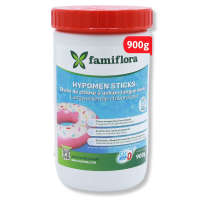 Famiflora   Hypomen langwerkend anorganisch chloor 900 gram   300g sticks (3x300g)   niet gestabiliseerd chloor