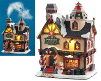 Lemax   'Christmas Supply Loft'   Verlicht gebouw met rookeffect   Inclusief adapter