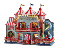 Lemax   'Circus Funhouse'   Verlichte attractie met animatie & muziek/geluid   Inclusief adapter
