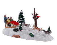Lemax   'Dog Sledding Afternoon'   Figuur