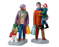 Lemax   'Holiday Shoppers'   Figuur