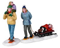 Lemax   'Long Day Snowshoeing'   Figuur