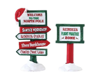 Lemax   'North Pole Signs'   Accessoire   Exclusief adapter