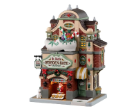 Lemax   'St. Nick's Wooden Shoe Shop'   Verlicht gebouw   Exclusief adapter (werkt ook op batterijen)