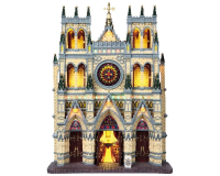 Lemax   'St. Patrick's Cathedral'   Verlicht gebouw   Exclusief adapter (werkt ook op batterijen)