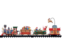 Lemax   'The Starlight Express'   Verlichte trein met animatie & muziek/geluid   Werkt op batterijen